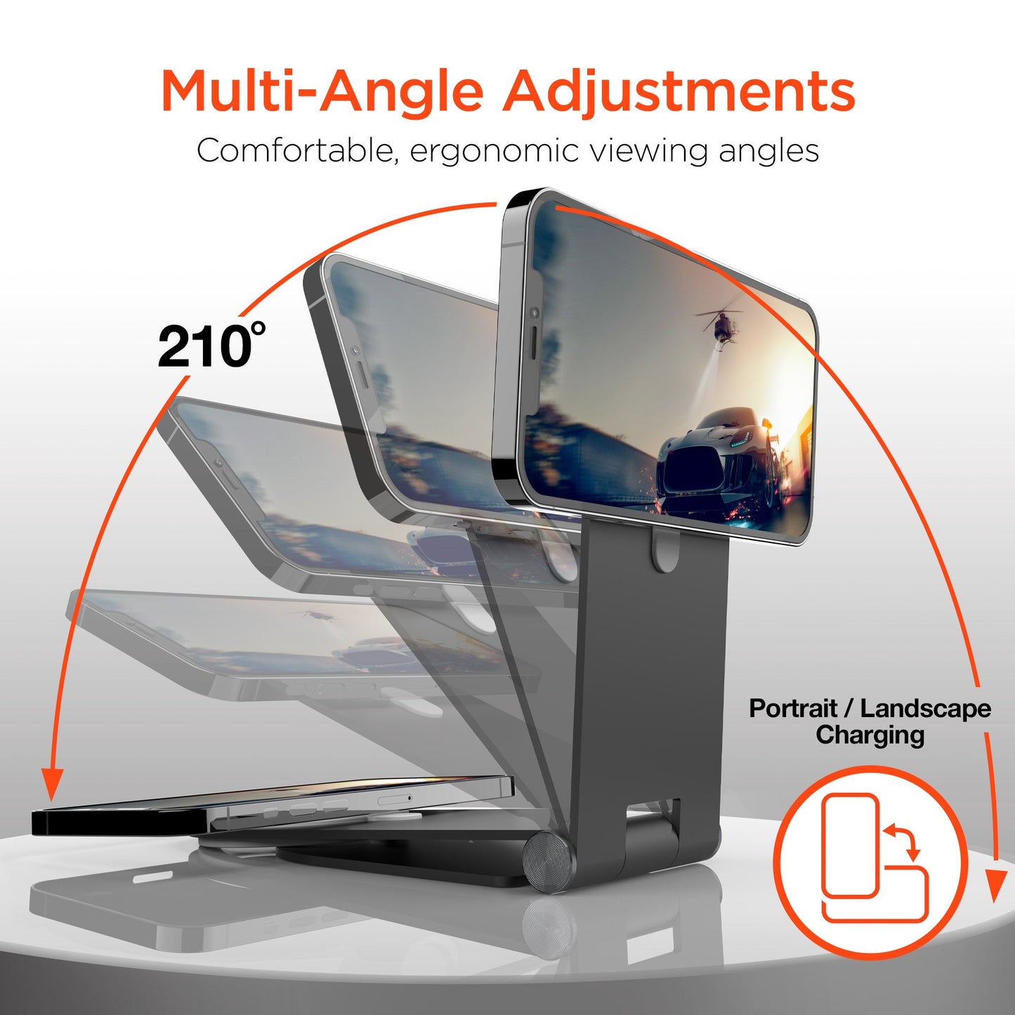 Hypergear MagView Stand for MagSafe Charger with Adjustable