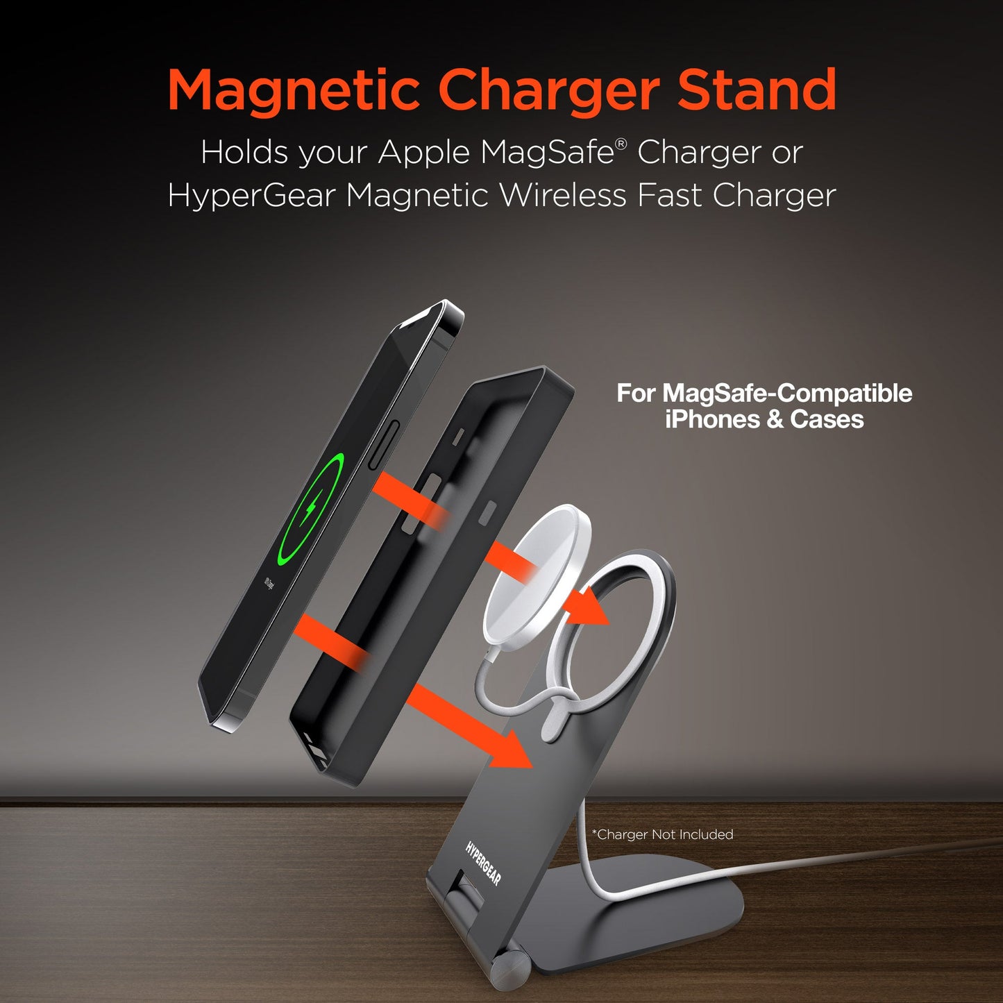 Hypergear MagView Stand for MagSafe Charger with Adjustable